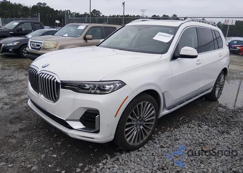 2020 BMW X7 xDrive40I z USA, uszkodzony, nr VIN 5UXCW2C04L9A01849
